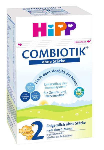 HiPP 2 BIO COMBIOTIK® ohne Stärke (600g)